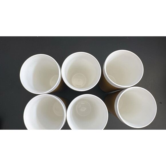 Set of 6 Harvest Gold Welded 10 oz. Tumbles,Insulated Vintage - Picture 3 of 5